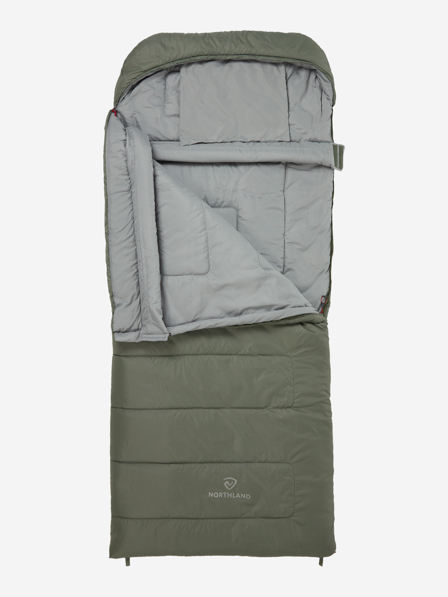 Спальный мешок Northland Relax L 0 Зеленый; RUS: Б/р, Ориг: one size