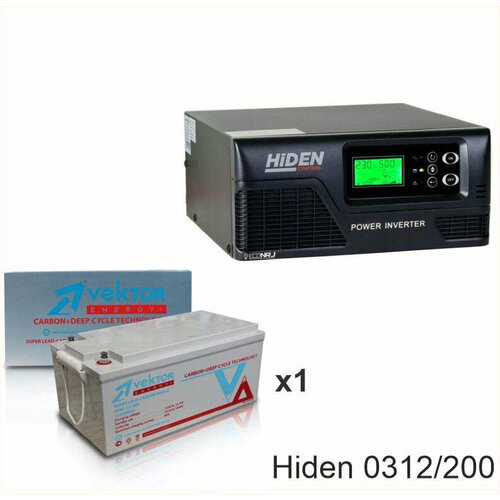 ИБП Hiden Control HPS20-0312 + Vektor VPbC 12-200 ибп hiden control hps20 0312 vektor vpbc 12 100