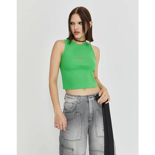 фото Топ gloria jeans, размер 16-18л/170, зеленый