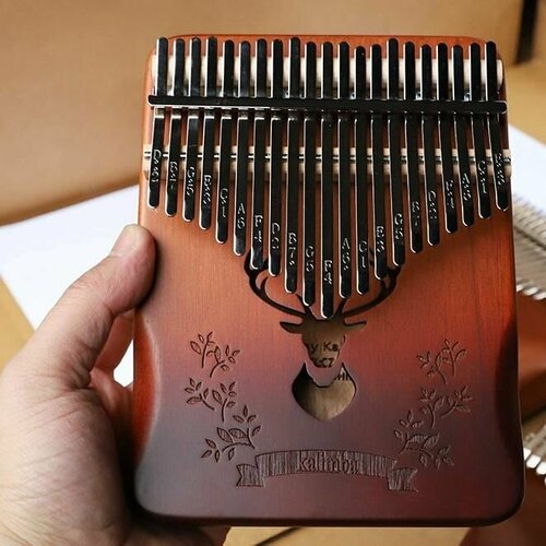 Калимба 21 нота / kalimba 21 keys kalimba 21 keys finger piano 17 keys kalimba thumb piano keyboard tuning hammer kit gifts 30 keys mbira musical instrument