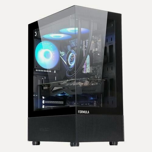 Изображение товара Корпус ATX Formula Crystal Z1 PLUS, Midi-Tower, без БП, черный