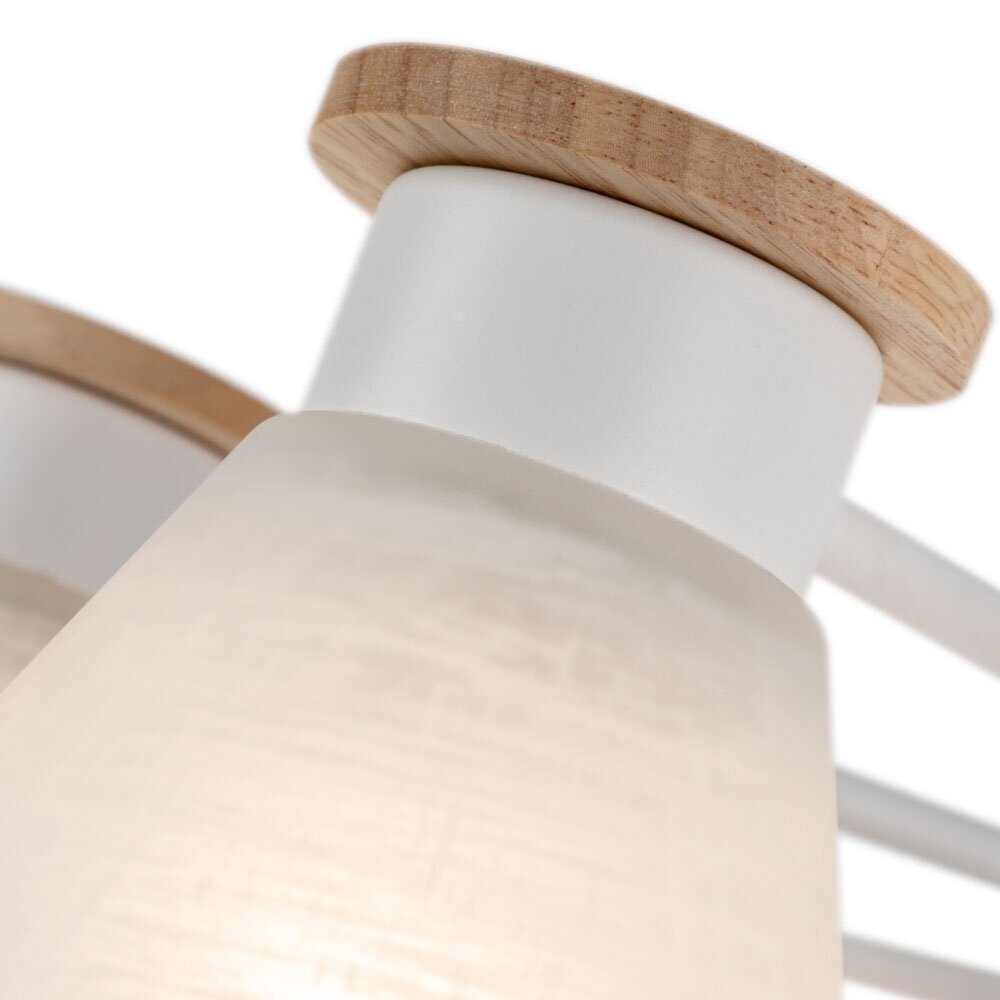 Потолочная люстра Arte Lamp Tyler с поддержкой Алиса A1031PL-8WH-A - фото №4