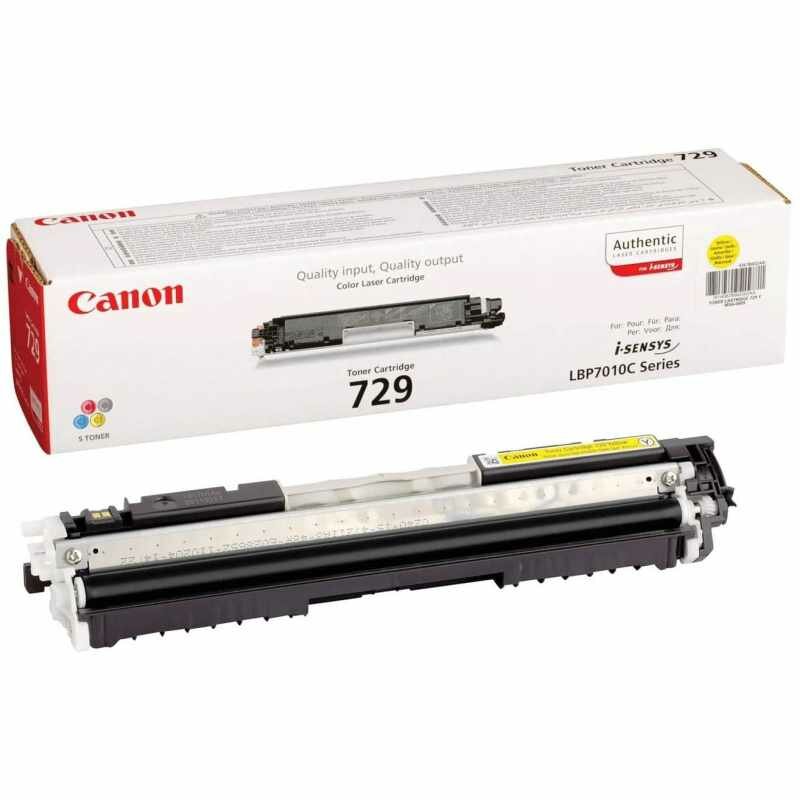 Тонер-картридж Canon Cartridge 729 (4367B002) жел. для LBP-7010C