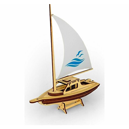 Сборная модель Парусная лодка сборная модель парусная лодка комплект из 2 шт