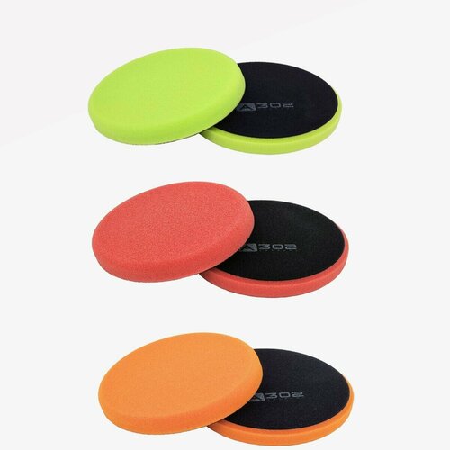 Набор кругов 130/20 мм ультрамягкий+ полутвердый + твердый