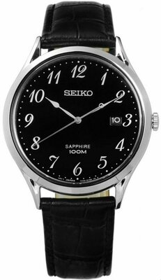 Наручные часы SEIKO SGEH77P1, черный