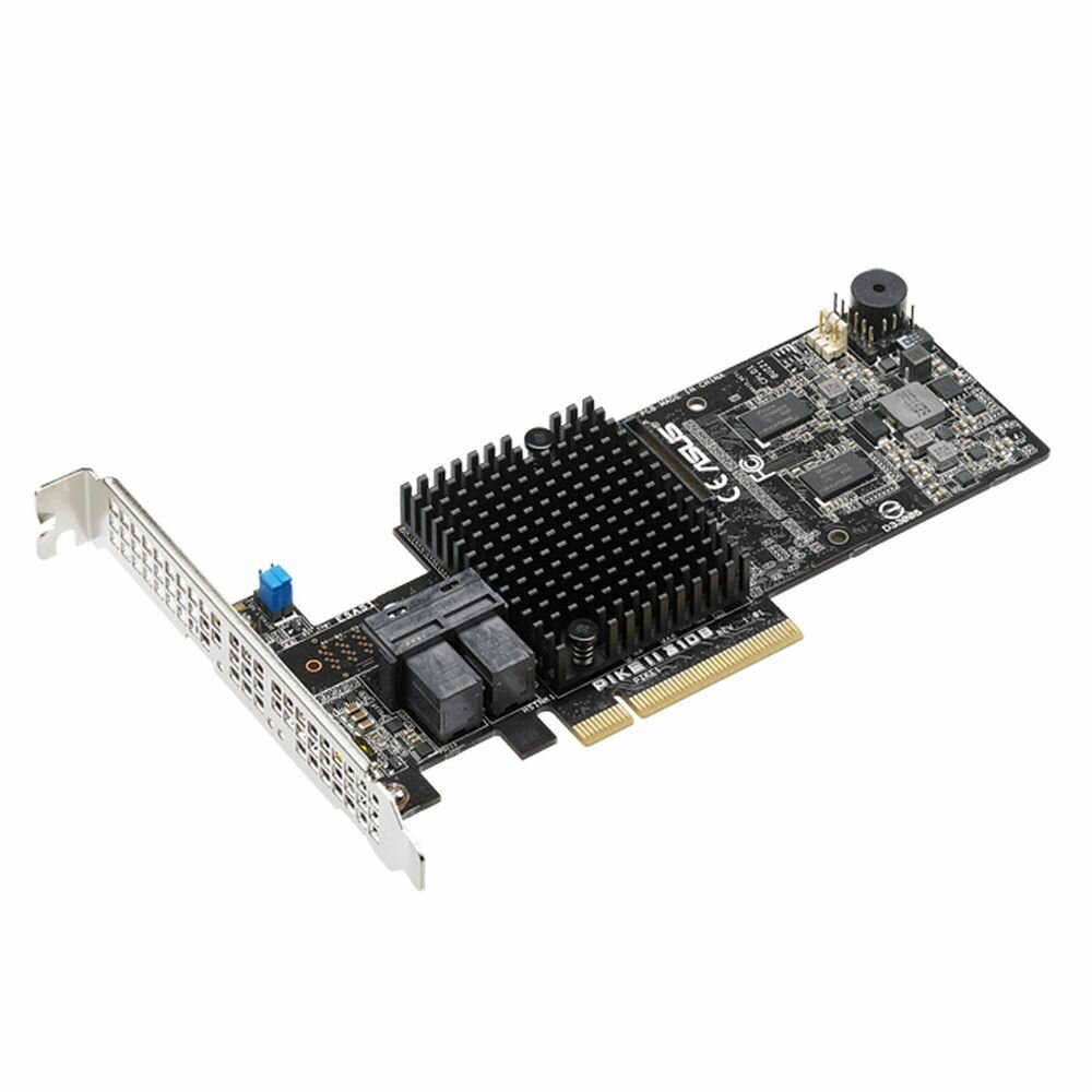 ASUS Контроллер ASUS PIKE II 3108-8I/16PD/2G 8-port Internal SAS12G RAID Card 2GB Cache, 16PD (MiniSAS HD) PIKE II 3108-8I/16PD/2G