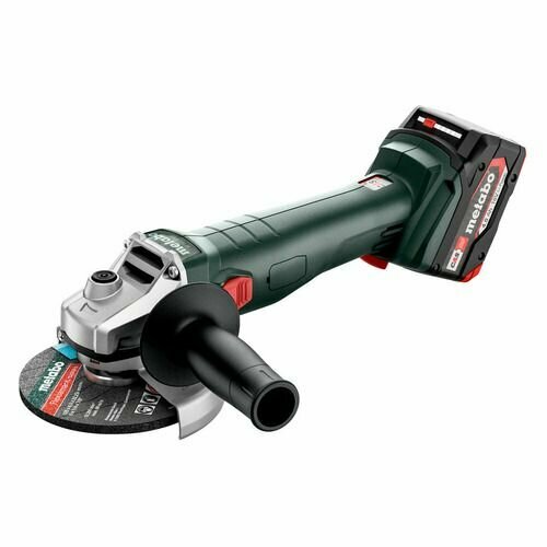 Угловая шлифмашина METABO W 18 L 9-125 аккумуляторная с 2 АКБ 602247510 50685₽