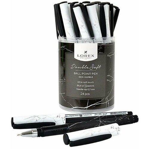 Шариковая ручка Фарм Lorex 07мм синяя 600₽