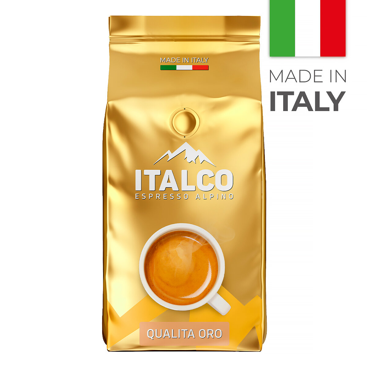 Кофе в зернах "ITALCO" Qualita Oro - 1 килограмм
