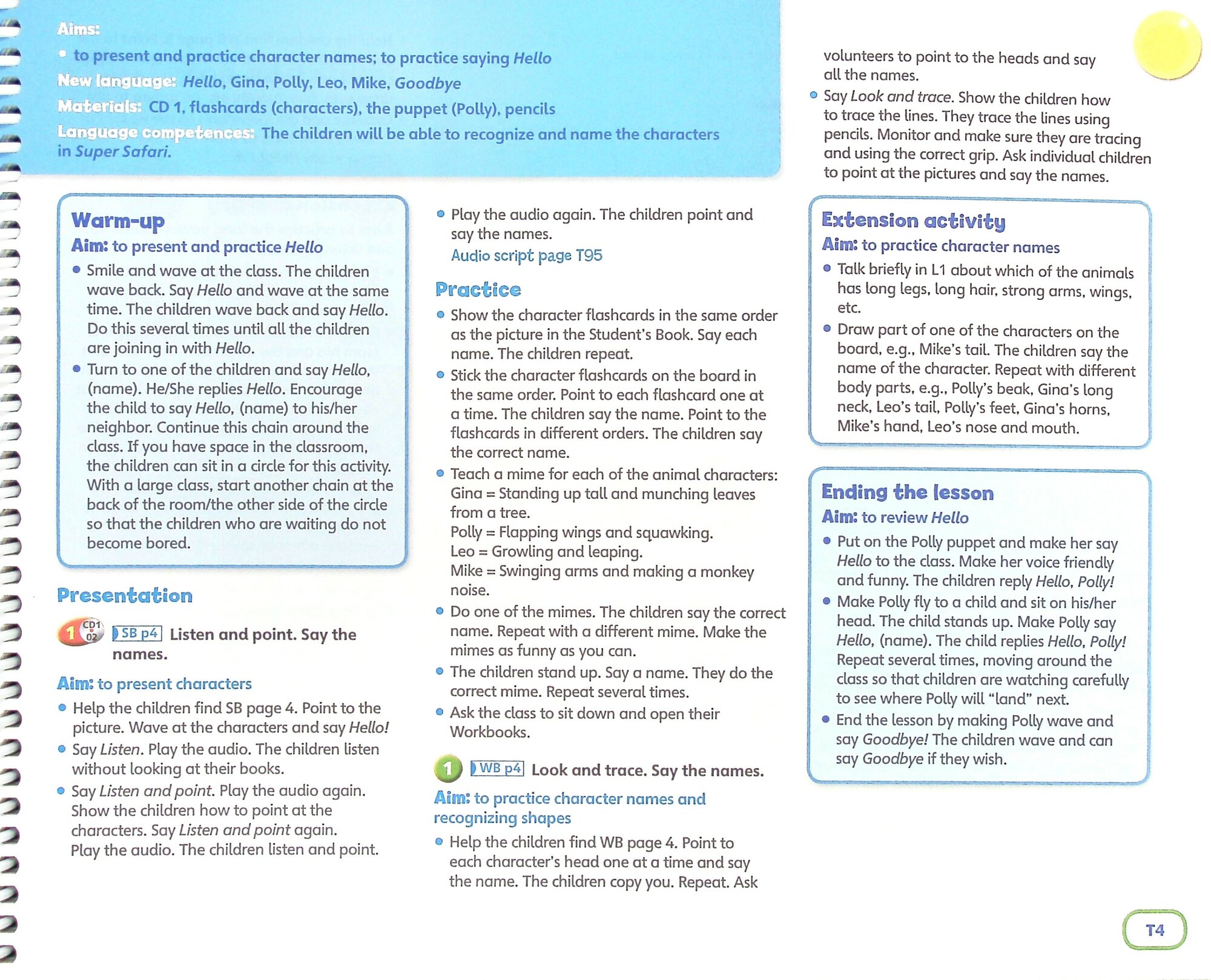 Super Safari. American English. Level 1. Teacher's Book / Книга для учителя - фото №6