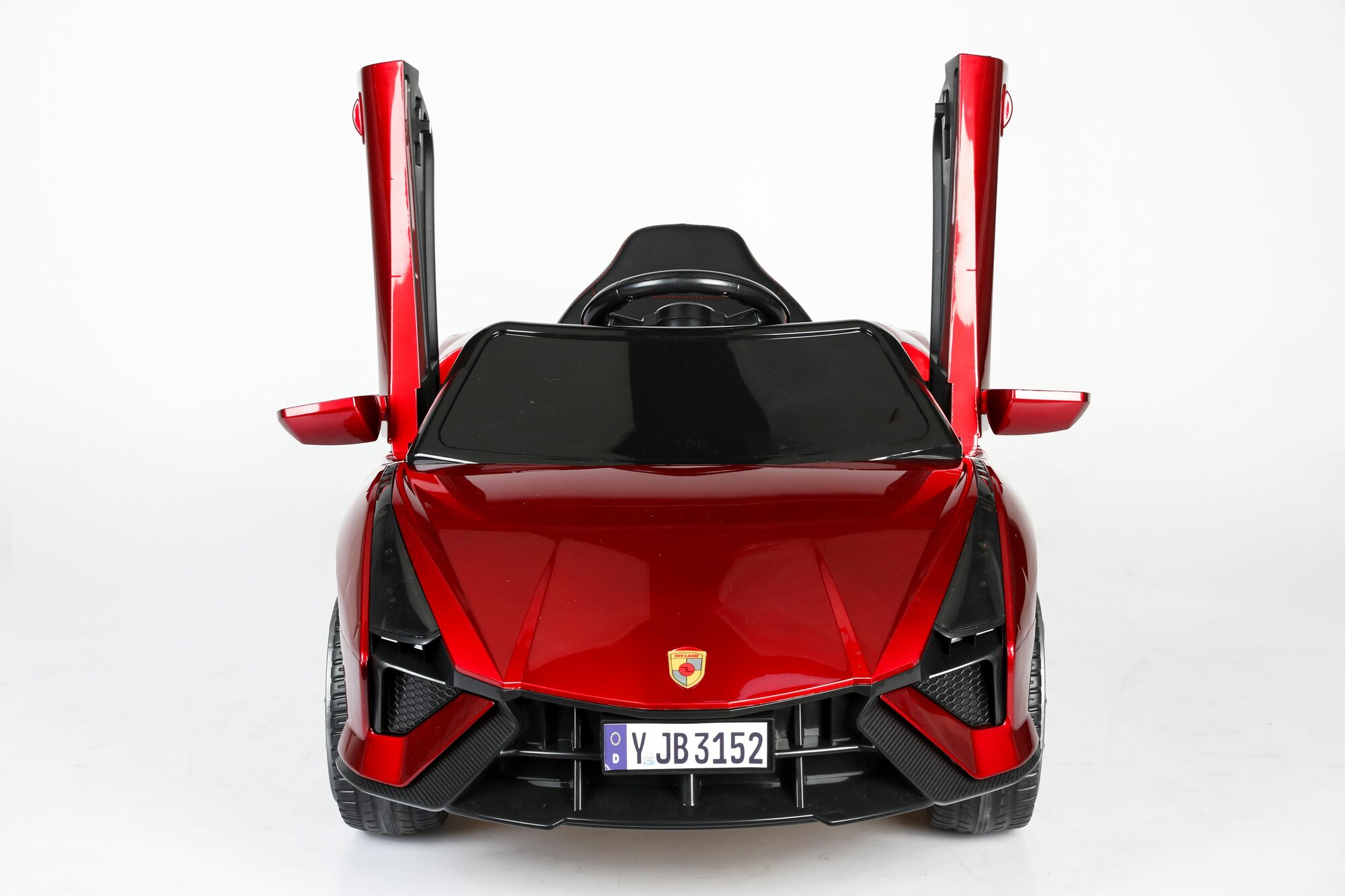 Электромобиль Lamborghini Sian 3152 бордовый