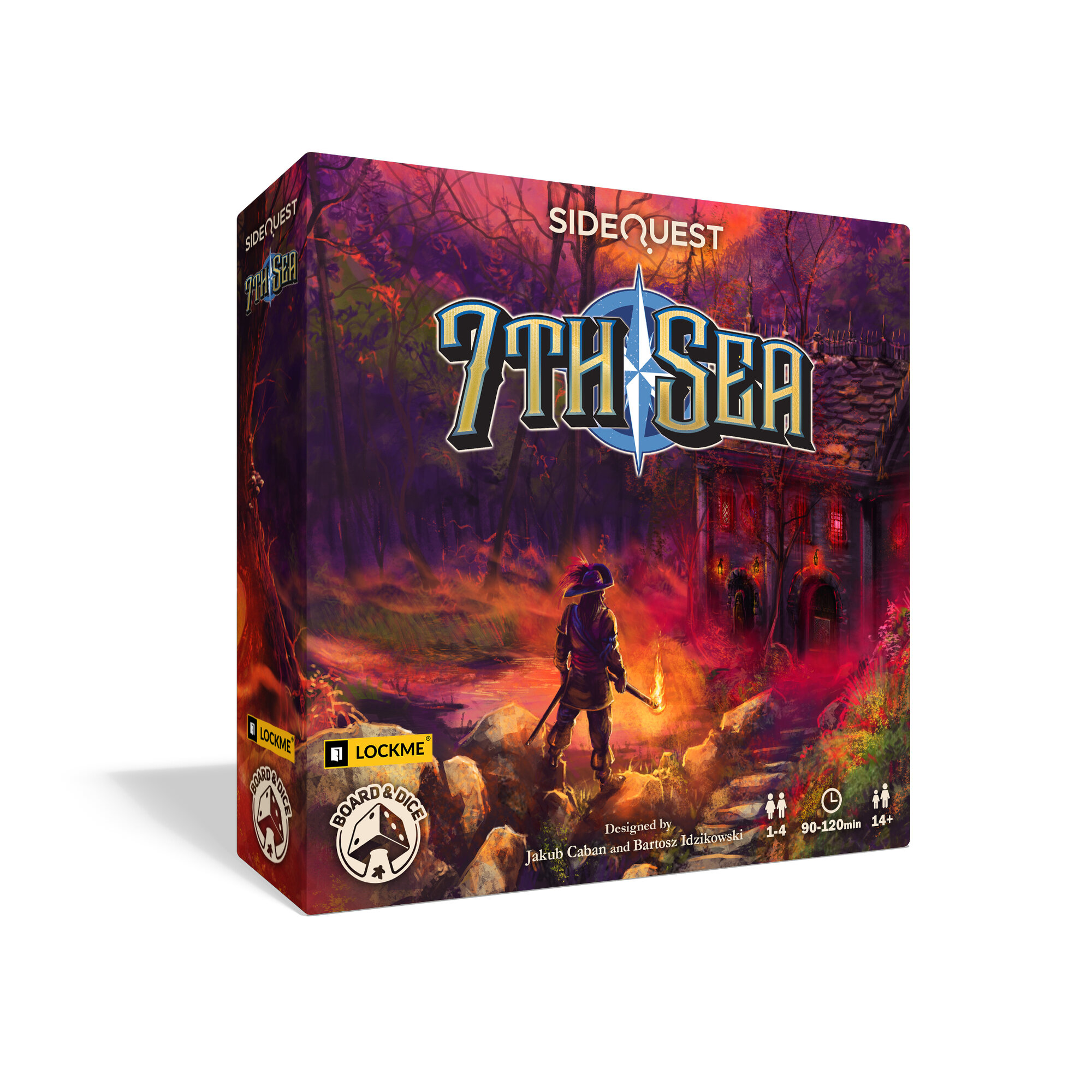 Настольная игра Side Quest: 7th Sea на английском