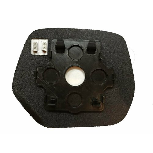 Зеркальный элемент левый с обогревом для автомобиля Honda Crosstour I(1) поколение и его рестайлинг (TF) 2009-2016 года выпуска