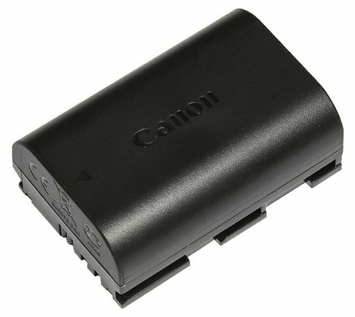 Аккумулятор LP-E6N 1865 mAh Canon EOS 5DS, EOS 5D Mark II, EOS 5D Mark IIl, ﻿EOS 6D, EOS 7D, EOS 60D/70D﻿, XC15