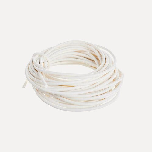 Изображение товара Шнур силиконовый, диаметр 4 мм, для уплотнения, герметизации швов, соединений, замены стандартных прокладок, длина - 10 метров