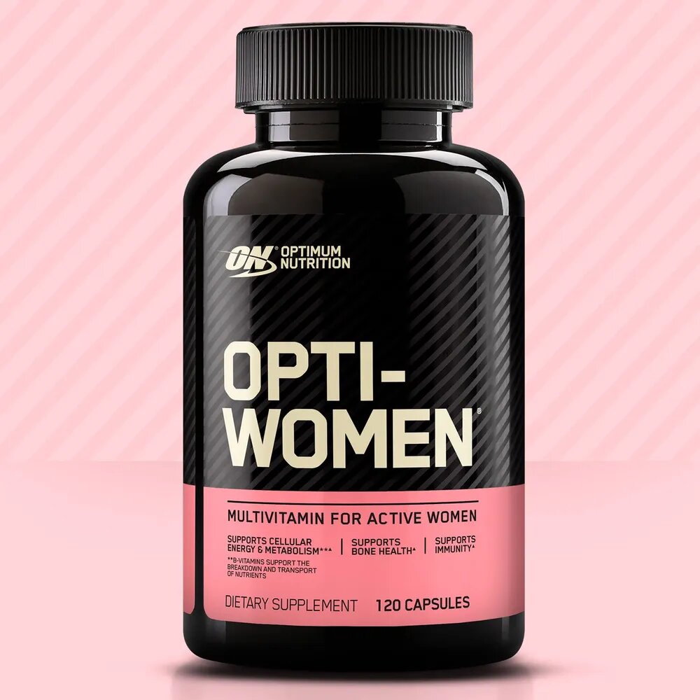 Витаминно-минеральный комплекс для женщин OPTIMUM NUTRITION Opti-Women, 120 капсул
