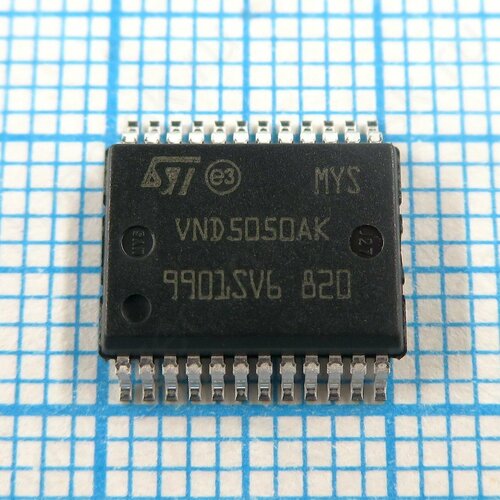 VND5050AK - используется для ремонта автомобильных блоков управления 734₽