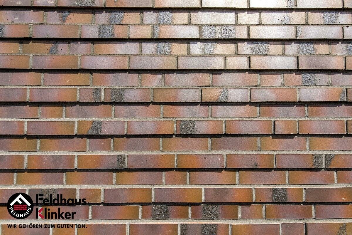 Изображение Feldhaus Klinker Облицовочный клинкерный кирпич Feldhaus klinker K561DF carbona ardor maritimo