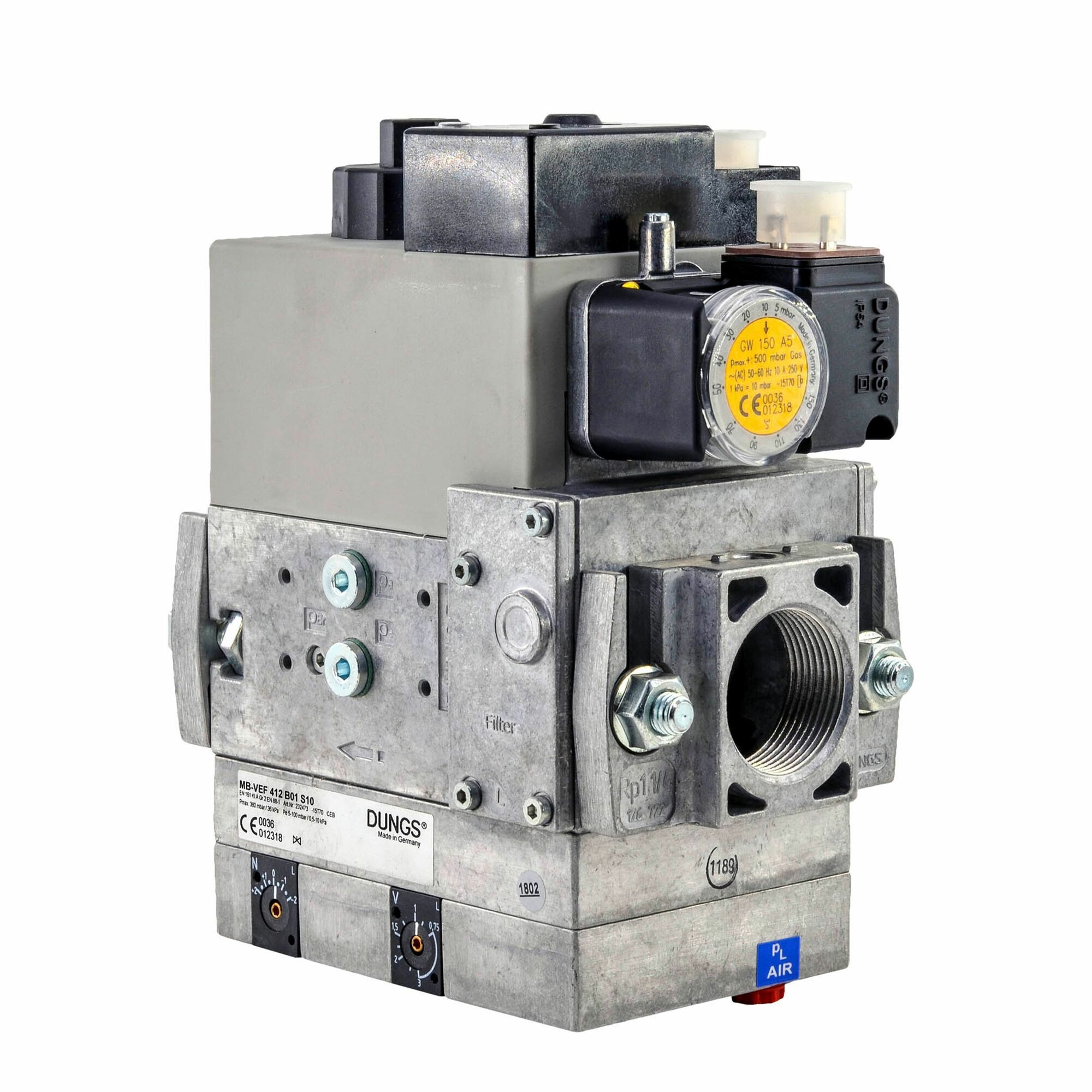 Газовый мультиблок DUNGS MB VEF412B01S10 арт.13010082(Запчасти и аксессуары для котлов)