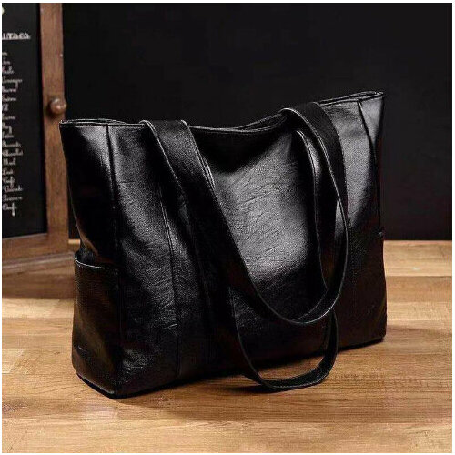 Сумка шоппер Atom черный 1790₽