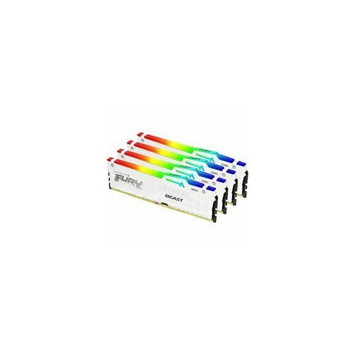 Оперативная память Kingston FURY Beast RGB 4x16ГБ DDR5 5200 МГц KF552C40BWAK4-64
