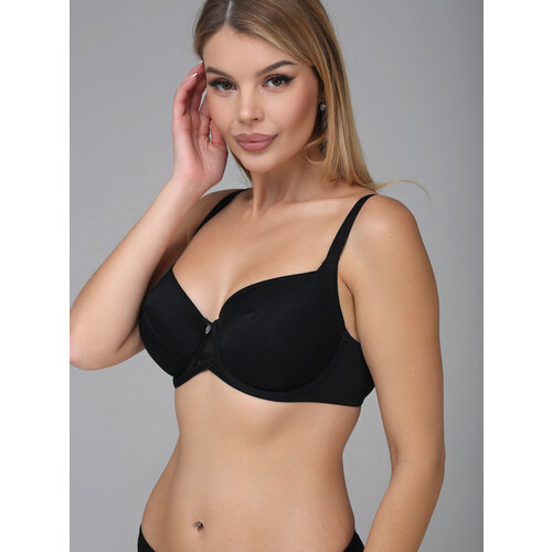 фото Бюстгальтер milavitsa basic, размер 90e, черный