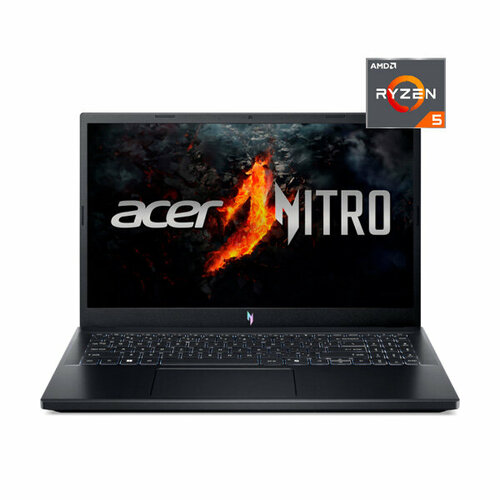 Ноутбук Acer Nitro V 15 ANV15-41 Ryzen 5 7535HS 16GB SSD 512GB GeForce RTX 30506GB Win11Office NH QSHER001 81180₽