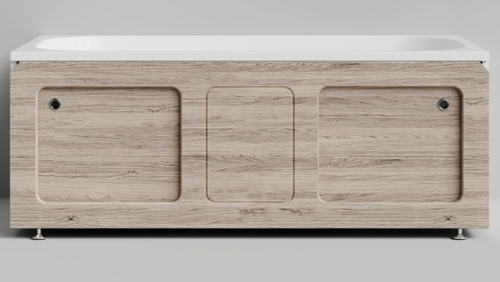 Изображение товара Экран-купе 170, МДФ, , на ножках, раздвижной, регулировка по высоте