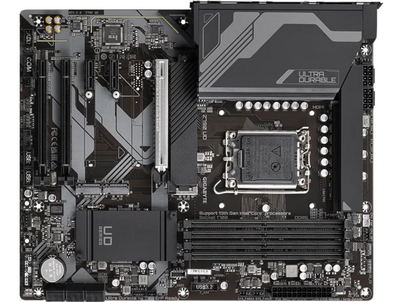 Материнская плата Z790 UD Soc-1700 Intel Z790 4xDDR5 ATX AC`97 8ch(7.1) 2.5Gg RAID+HDMI+DP