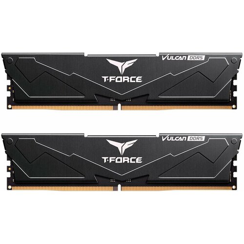 Оперативная память 32Gb DDR5 5600MHz Team T-Force Vulcan 2x16Gb KIT FLBD532G5600HC38GDC01 12390₽