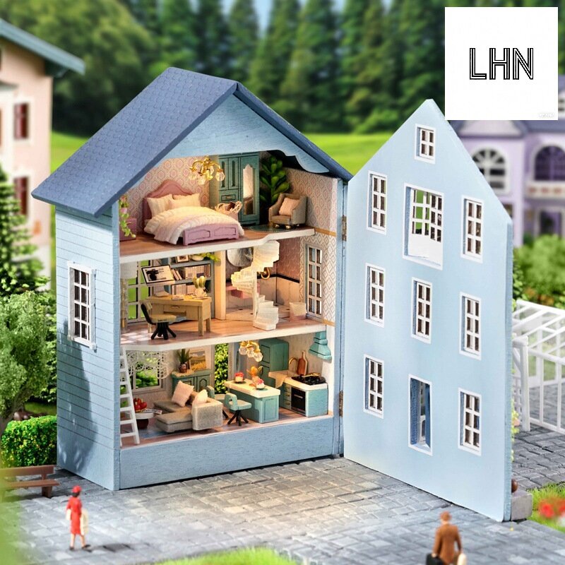 Домик Mo Lan Manor D-031 деревянный многоуровневый ручной работы