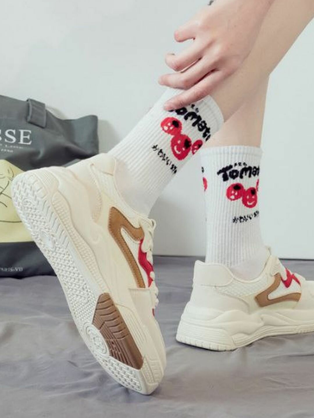 Кроссовки , полнота F (EU)/ на среднюю стопу, размер 38, бело-красный — фото 1