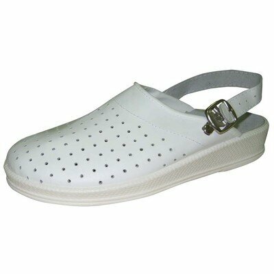 Сабо муж. нат. кожа цв. белый(р.42) (10-12-7), 437247