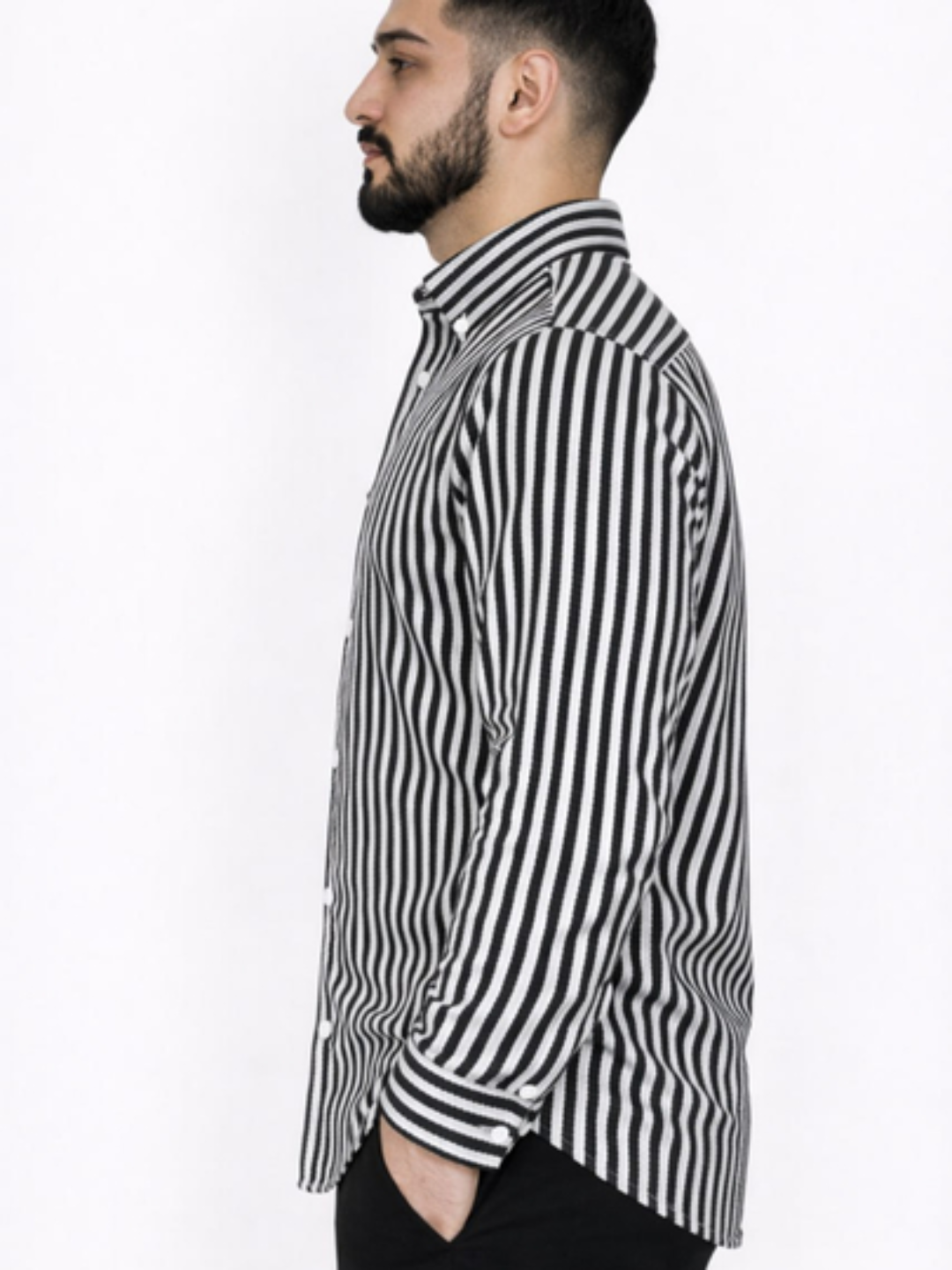 Рубашка , размер M, черная — фото 1