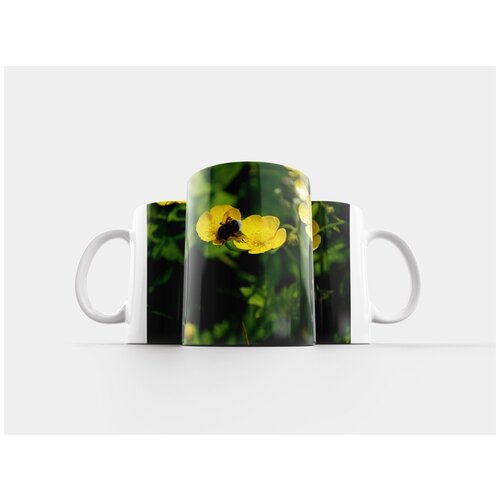 фото Кружка "девочка, задумчивость, женщина 320 мл. белая" lotsprints