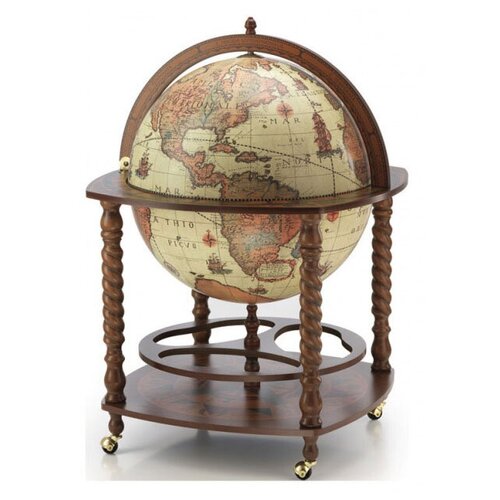 Глобус-бар Zoffoli напольный, с подставкой д/бутылок, d.60 см, 73х73х103 см, 86.SA