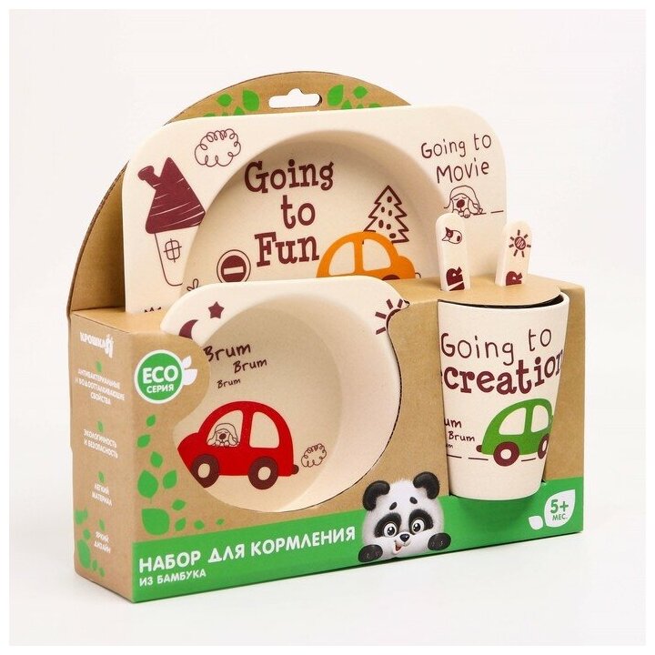 фото Комплект посуды Крошка Я Машинки 4167330