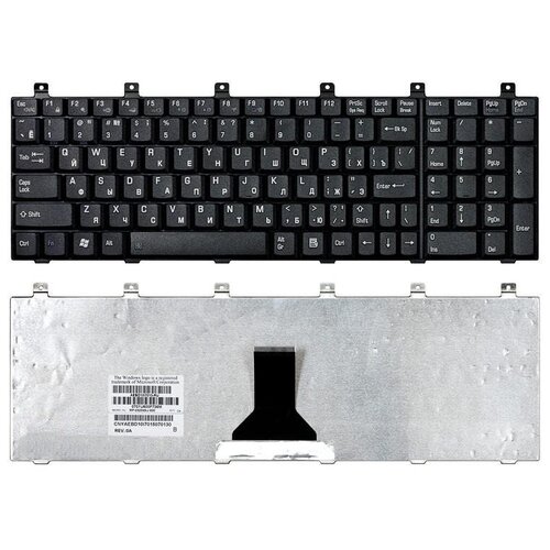 Клавиатура для ноутбука Toshiba MP-03233 черная 149000₽