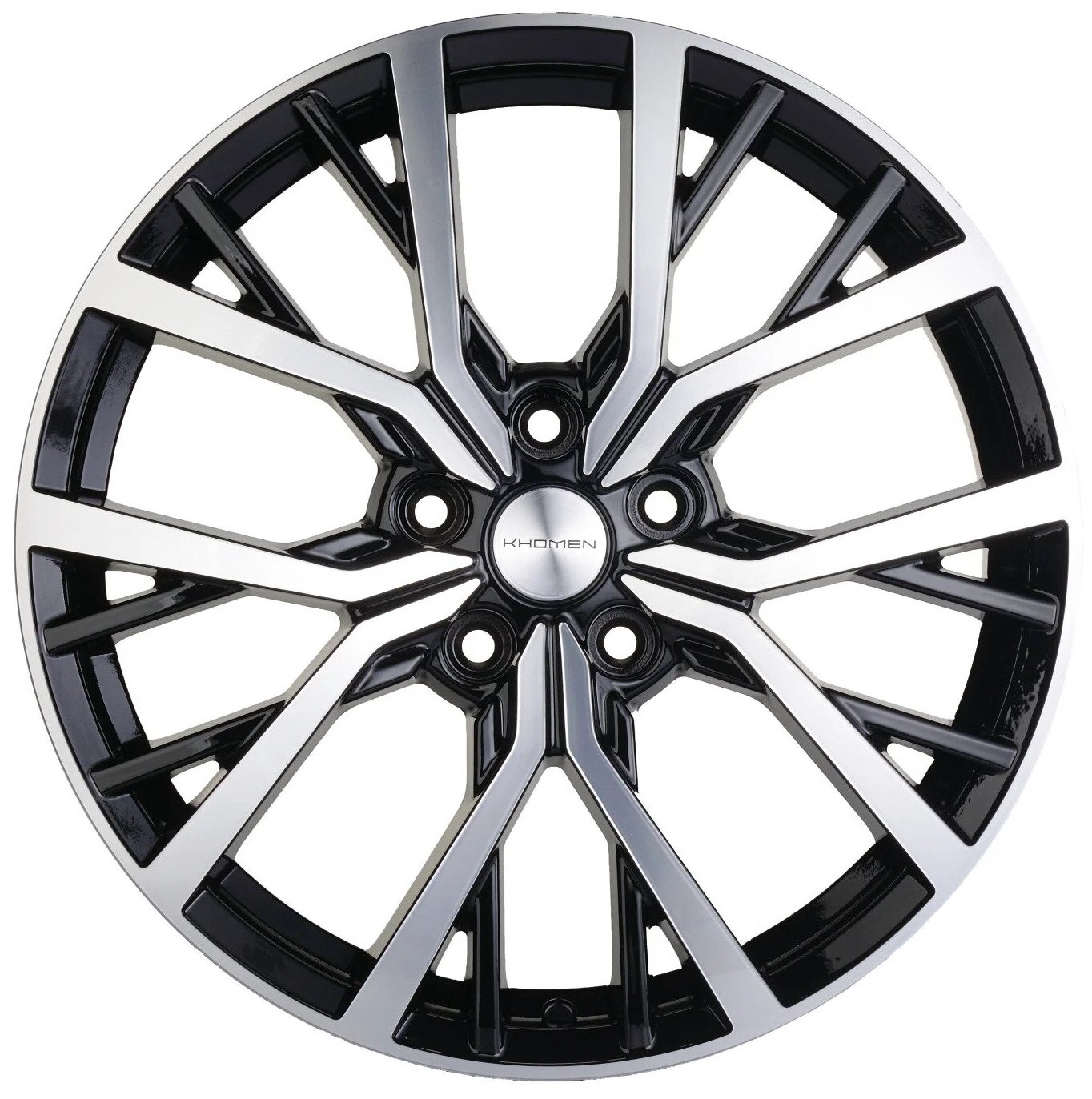 Диск колесный Khomen Wheels KHW1806 7x18/5x114.3 D66.1 ET45 Black FP