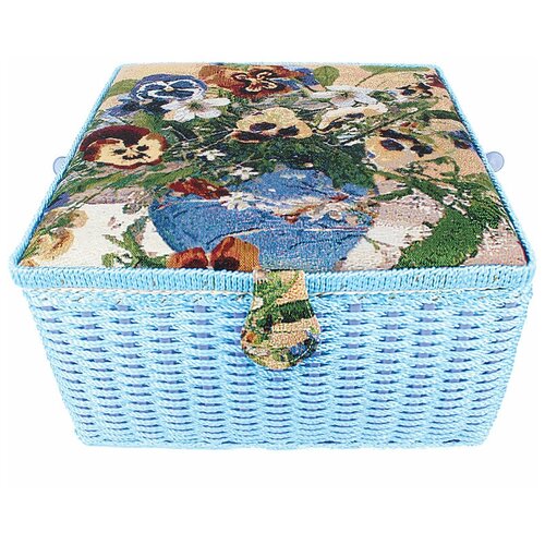 Gamma SBJ-003 шкатулка для швейных принадлежностей 315 х 315 х 19 см Анютины глазки 15087₽