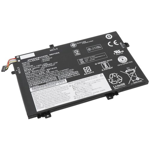 Аккумулятор SB10K97610 для Lenovo ThinkPad L480 / L580 / L490 / L590 / L14 / L15 (01AV465, 01AV466, SB10K97610)