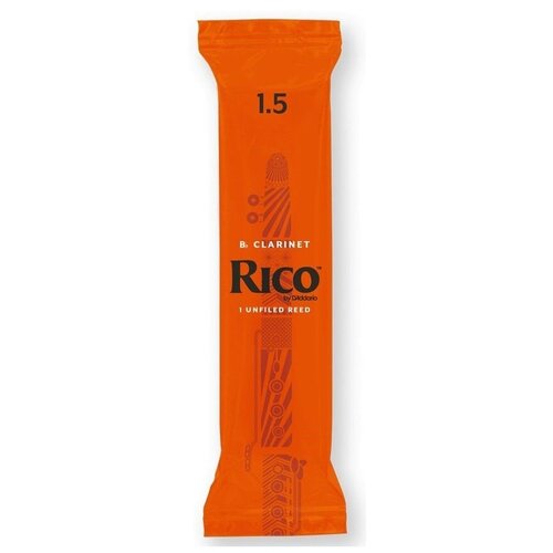 Трость для кларнета 1,5 Rico RCA0115-B25/1 трость для кларнета bb rigotti hot and swing has cl 2 5