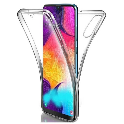 Чехол силиконовый для Samsung Galaxy M20 (2019), прозрачный, двусторонний