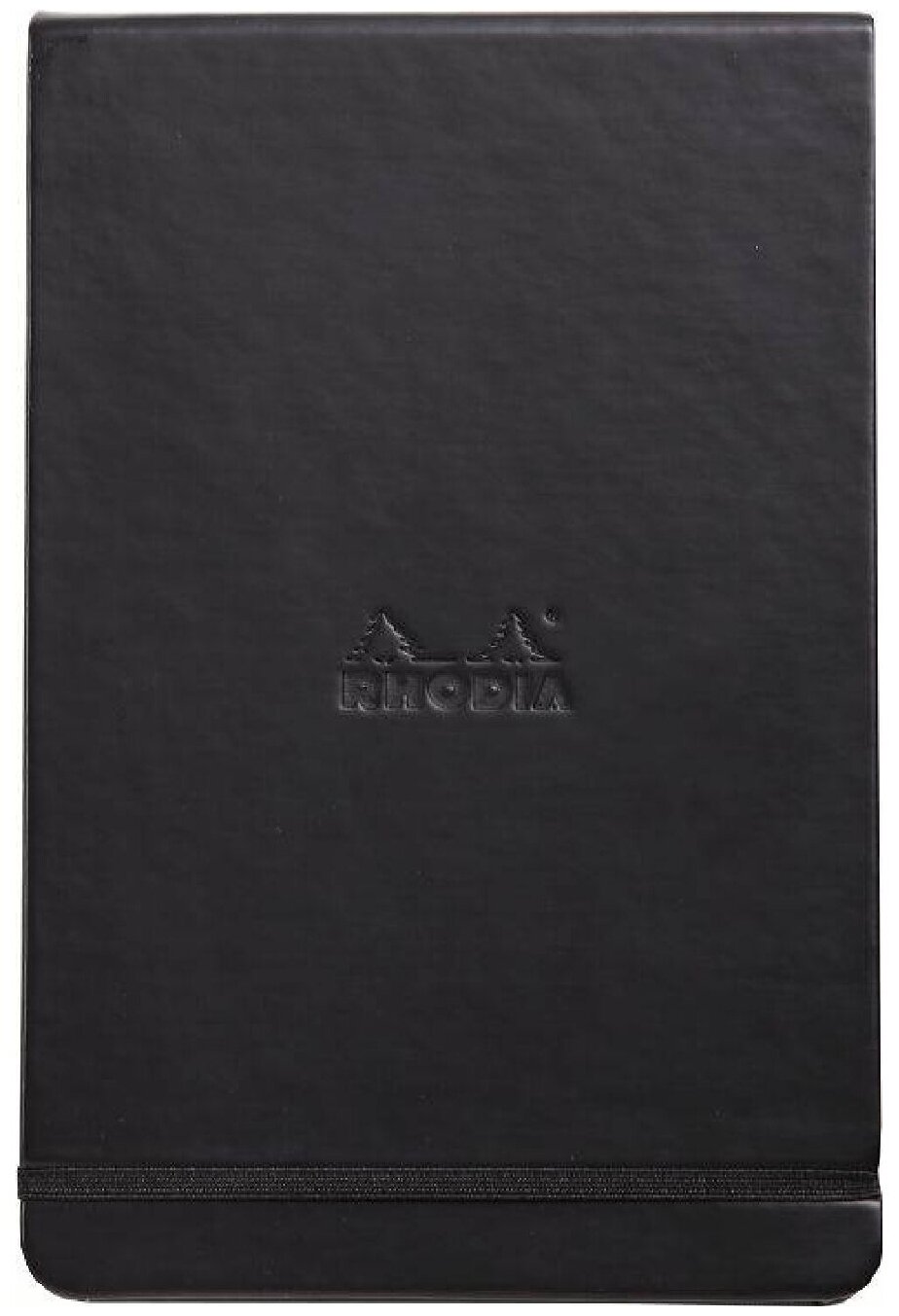 Блокнот Rhodia Webnotebook «Пейзаж» А5 90 г/м2 96 листов цвета слоновой кости (без линовки, с микроперфорацией), плотная черная обложка