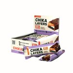 CHIKALAB Протеиновый батончик ChikaLayers со вкусом хрустящее печенье с двойным шоколадом 60 гр. - изображение