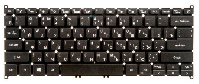 Клавиатура / Laptop Keyboard / для ноутбука Acer Spin 5 SP513-51, SP513-52N, SP513-52NP, SP513-53N черная