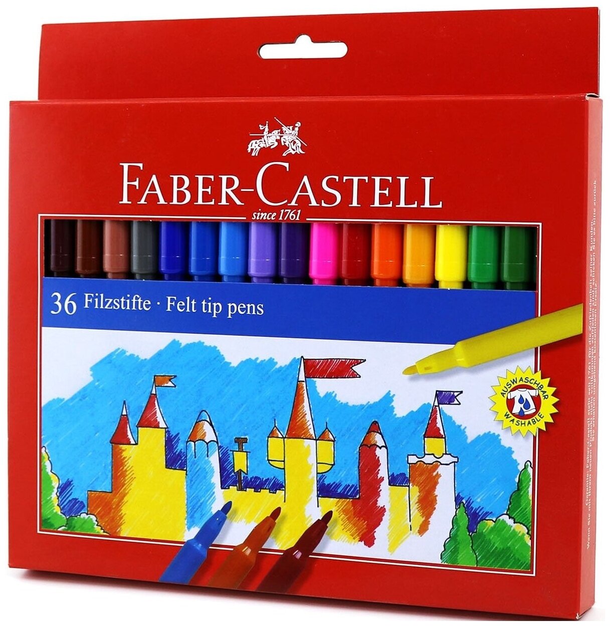 Фломастеры Faber-Castell 36 шт. - фото №2