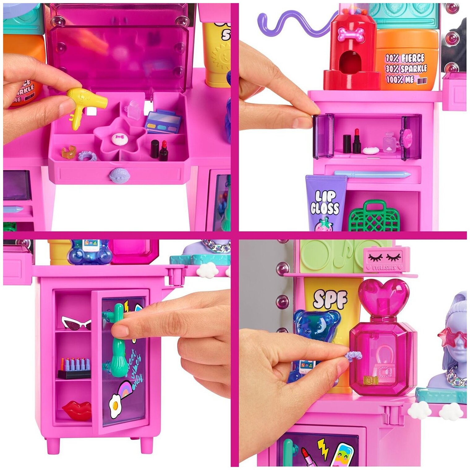 Barbie Экстра Игровой набор "Туалетный столик" - фото №6