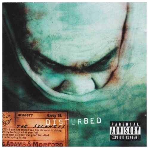 DISTURBED THE SICKNESS Jewelbox CD
